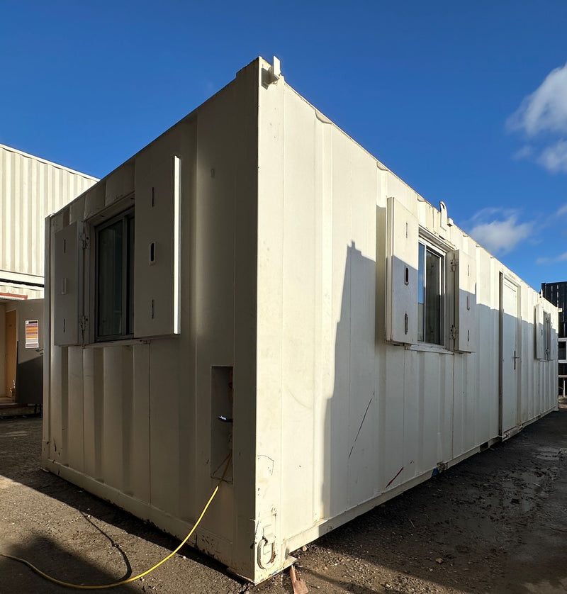 32x10ft | Canteen / Office | Building Site Accommodation | Portable Anti-Vandal | Reduced | No 1655