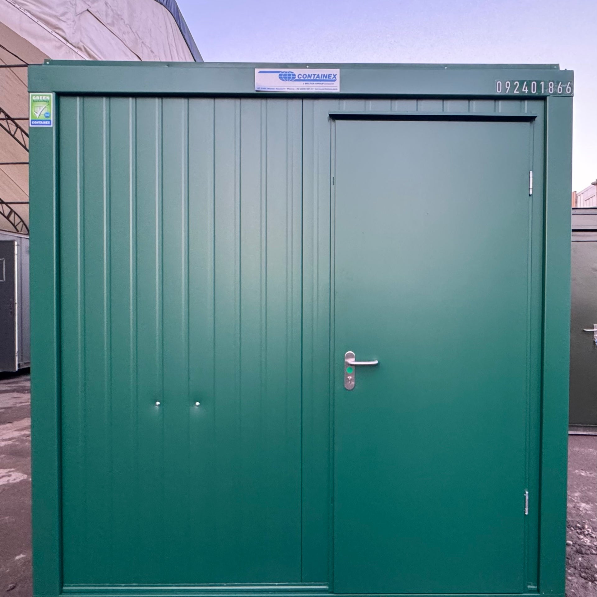 Triple Urinal Unit | 8x5 Ft | NEW Portable Toilet Block | Green | No 793