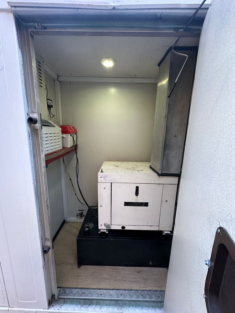 25x9ft | Static Welfare Unit | Office, Toilet, Canteen, Drying Room & Generator 6KVA | Welfare | Anti-Vandal | Building Site Accommodation | Portable Anti-Vandal | Reduced | No 1647