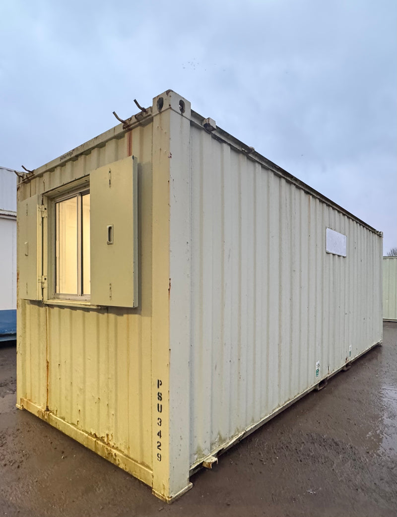 21x8ft | Canteen / Office | Portable Building | Anti-Vandal | Site Accommodation | Reduced | No 1358