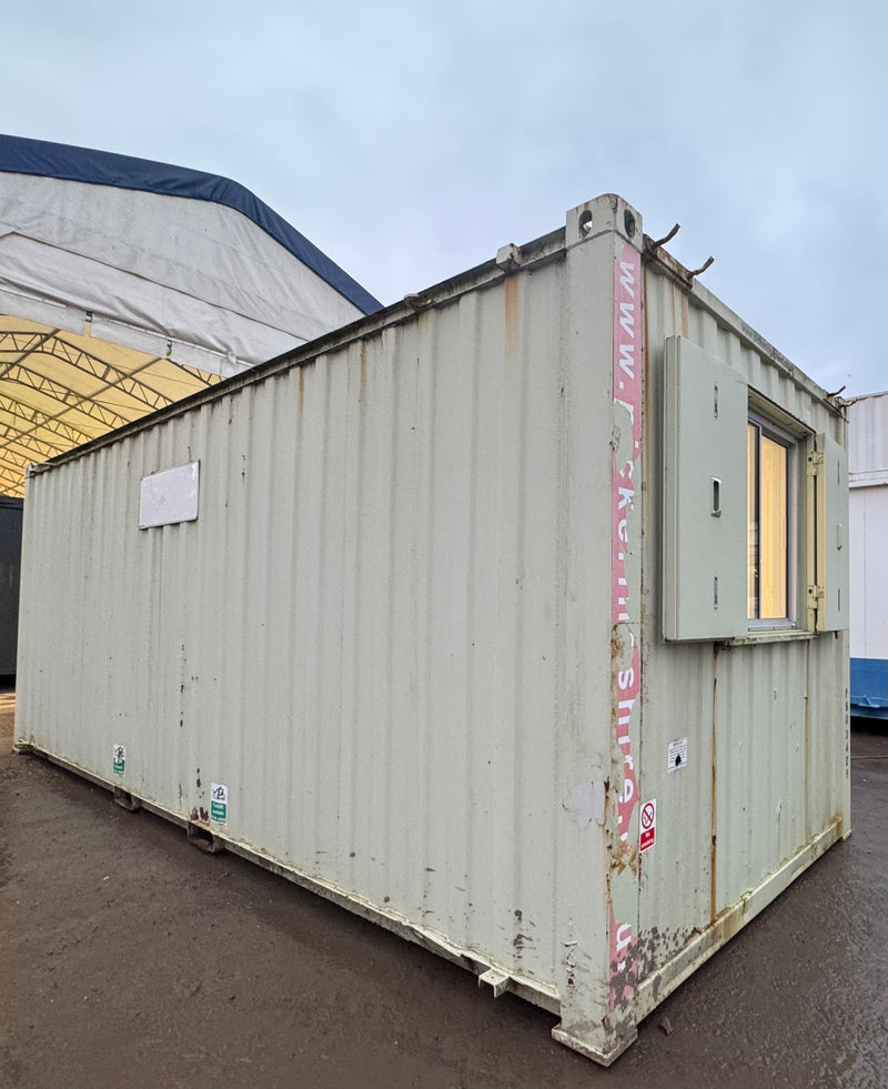 21x8ft | Canteen / Office | Portable Building | Anti-Vandal | Site Accommodation | Reduced | No 1358