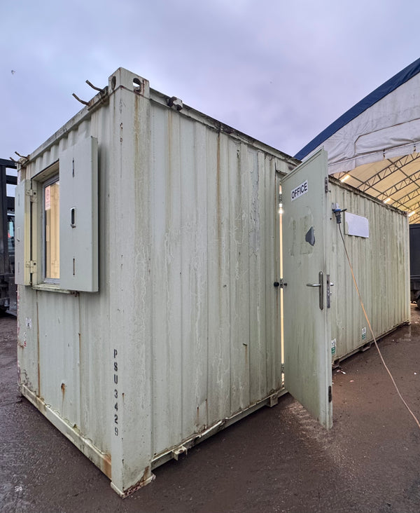 21x8ft | Canteen / Office | Portable Building | Anti-Vandal | Site Accommodation | Reduced | No 1358