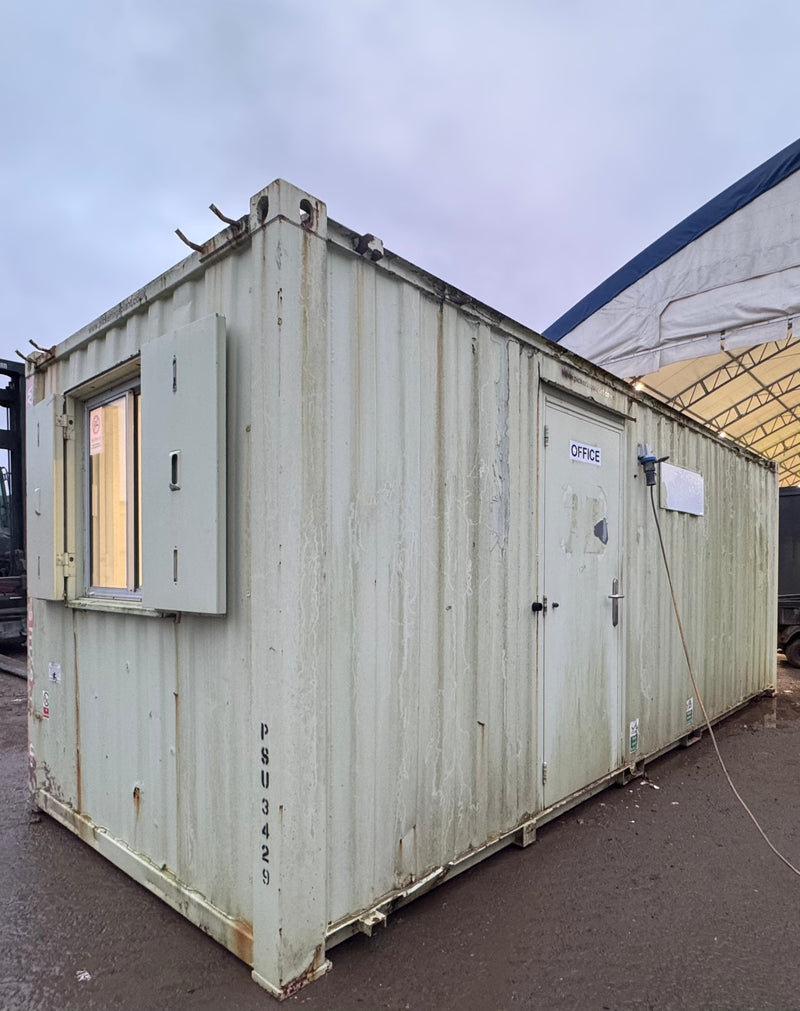 21x8ft | Canteen / Office | Portable Building | Anti-Vandal | Site Accommodation | Reduced | No 1358