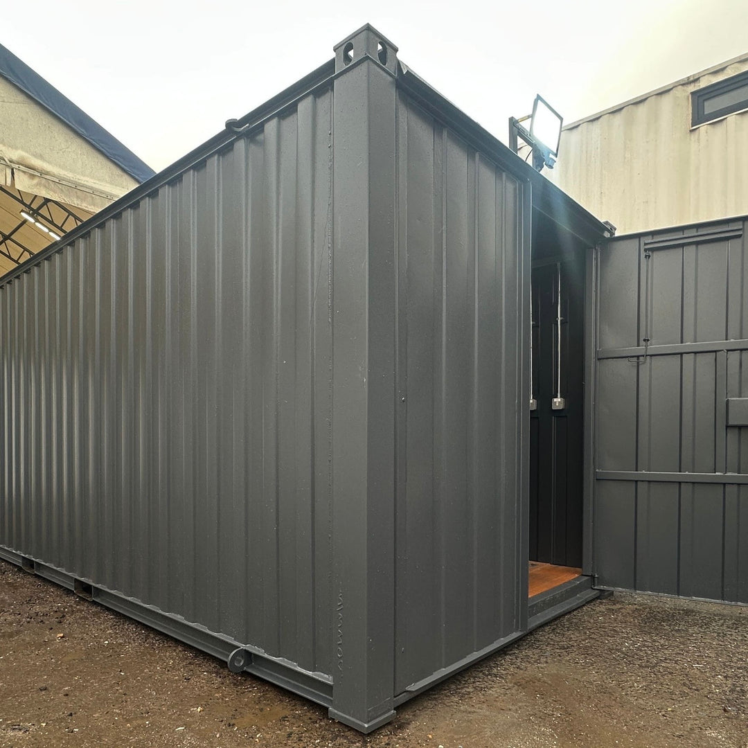 21ft x 8ft | Steel Secure Store | Anti-Vandal | Portable Storage Container | No 1464