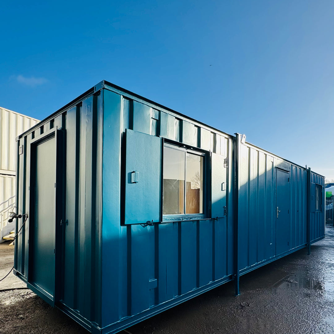 32x10ft | CUSTOM | Cabin / Container | Shower / Changing / Toilet Block | Canteen | Portable Anti-Vandal Building | No 1190
