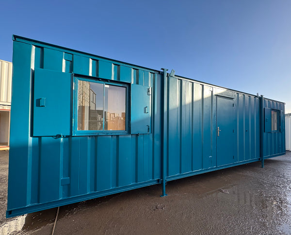 32x10ft | CUSTOM | Cabin / Container | Shower / Changing / Toilet Block | Canteen | Portable Anti-Vandal Building | No 1190