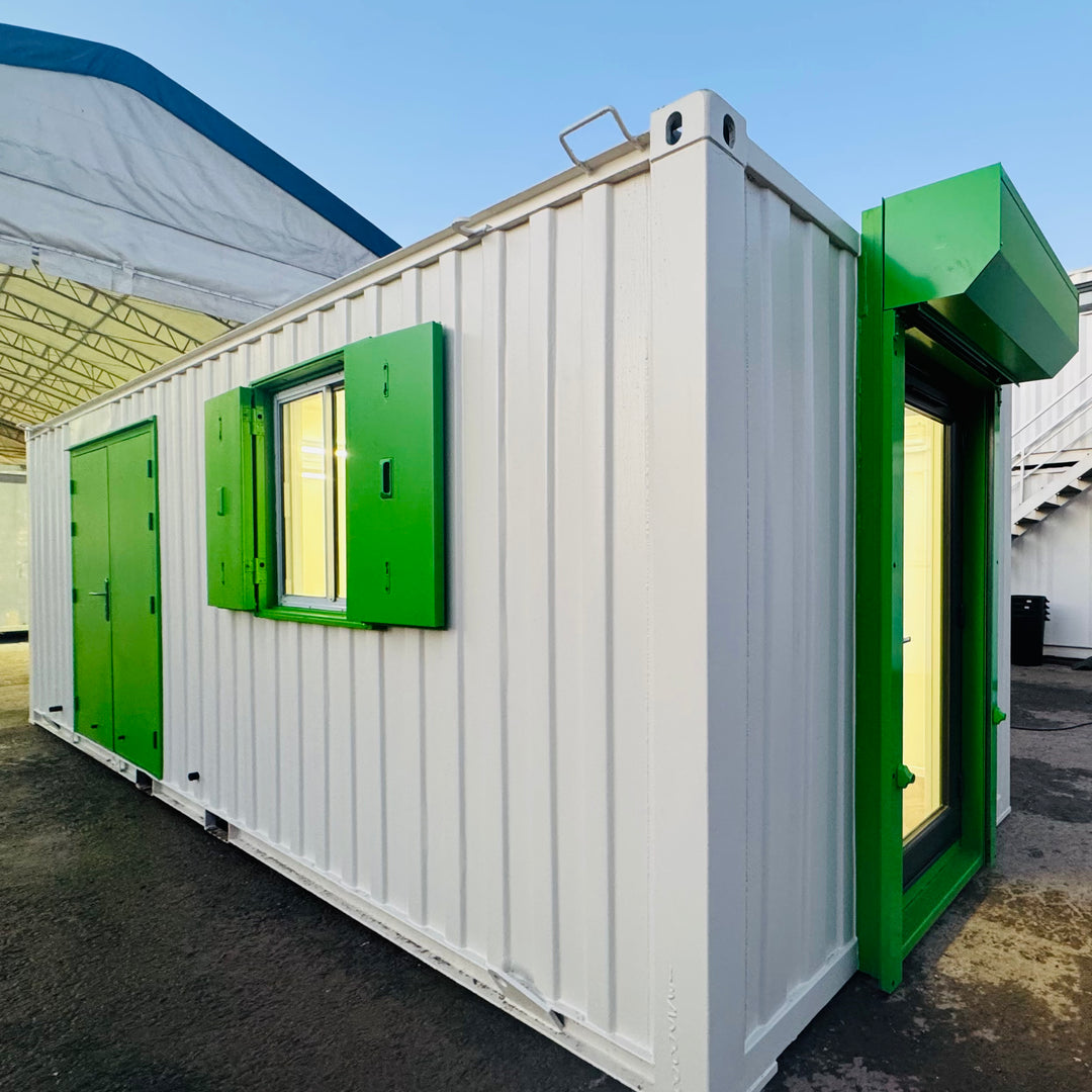 24x9ft | CUSTOM Cabin | Container Office | Portable Office Cabin | No 1394