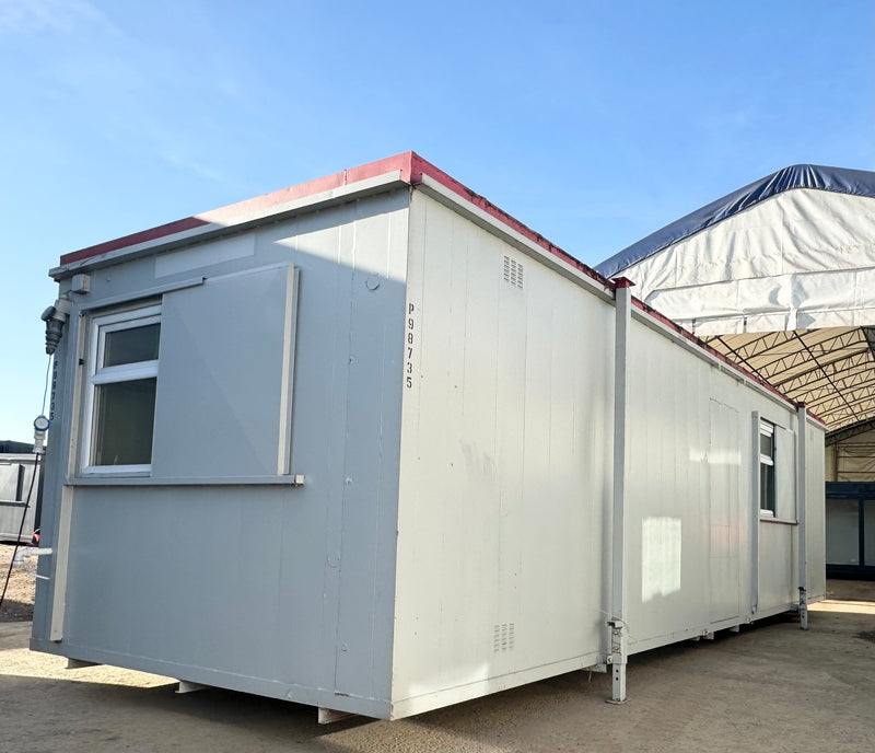 32x10ft | Open Plan Canteen / Office | Kitchen | Portable Anti-Vandal Building | Site Accommodation | Reduced |No 1373