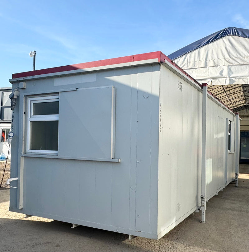 32x10ft | Open Plan Canteen / Office | Kitchen | Portable Anti-Vandal Building | Site Accommodation | Reduced |No 1373