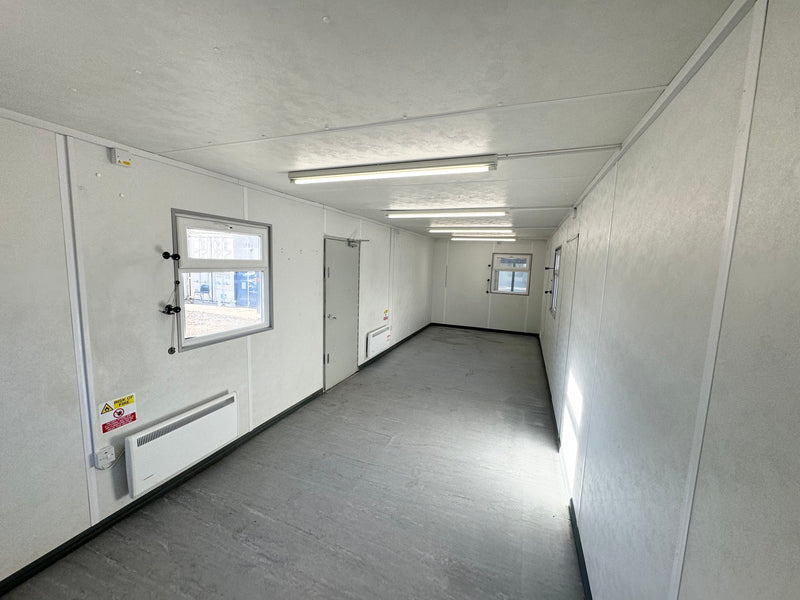 32x10ft | Open Plan Canteen / Office | Kitchen | Portable Anti-Vandal Building | Site Accommodation | Reduced |No 1373