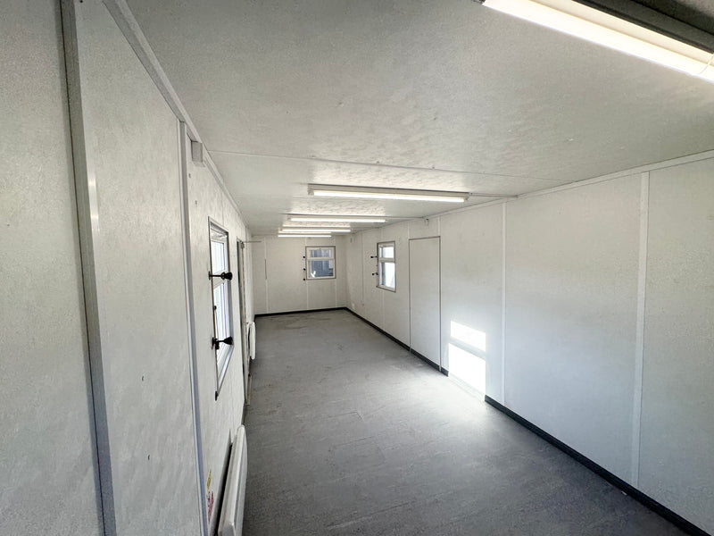 32x10ft | Open Plan Canteen / Office | Kitchen | Portable Anti-Vandal Building | Site Accommodation | Reduced |No 1373