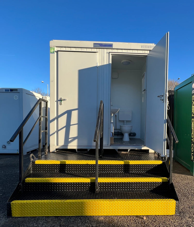 1+1 Toilet Block & New Stepped Waste Tank For Double Toilet Block