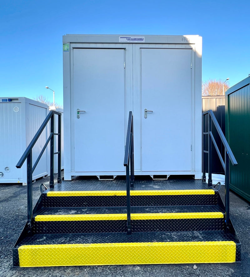 1+1 Toilet Block & New Stepped Waste Tank For Double Toilet Block