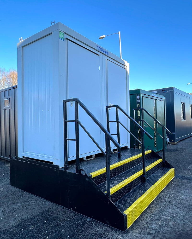 1+1 Toilet Block & New Stepped Waste Tank For Double Toilet Block