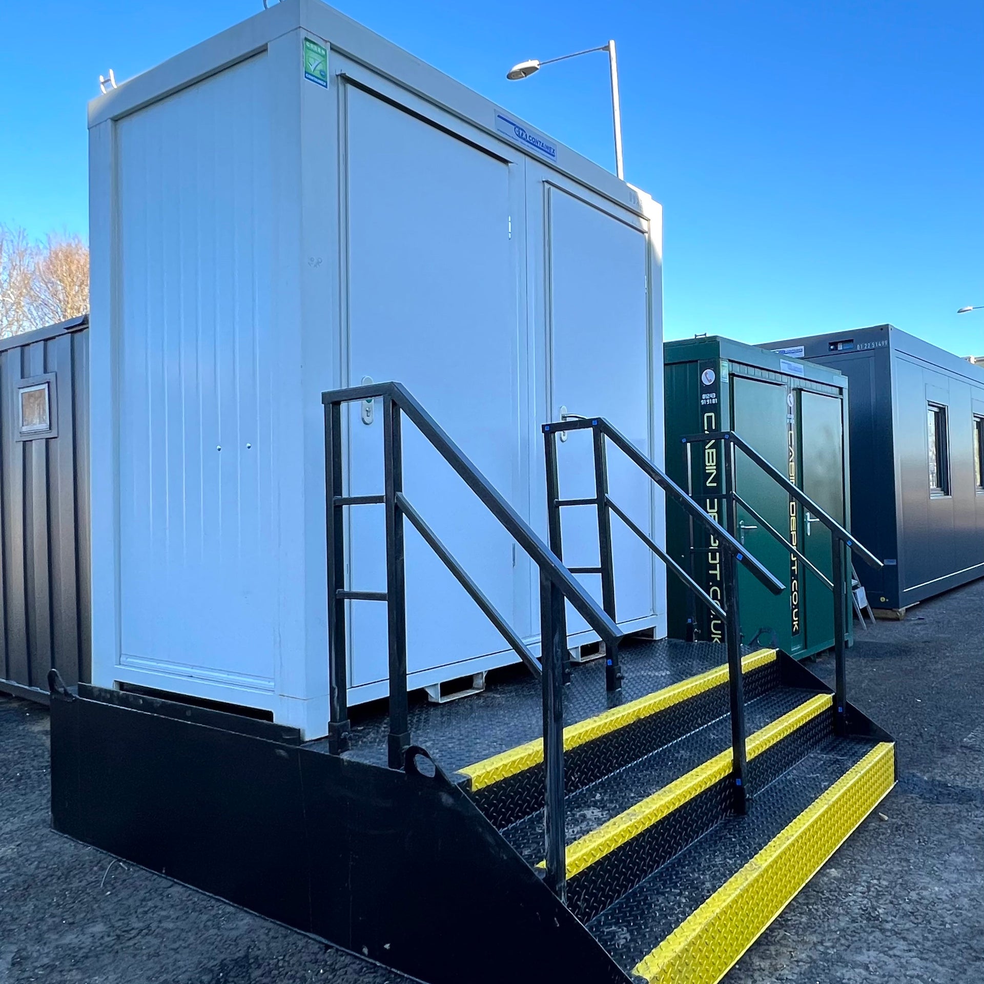 Stepped Waste Tank for Double Toilet Block Only | No T2