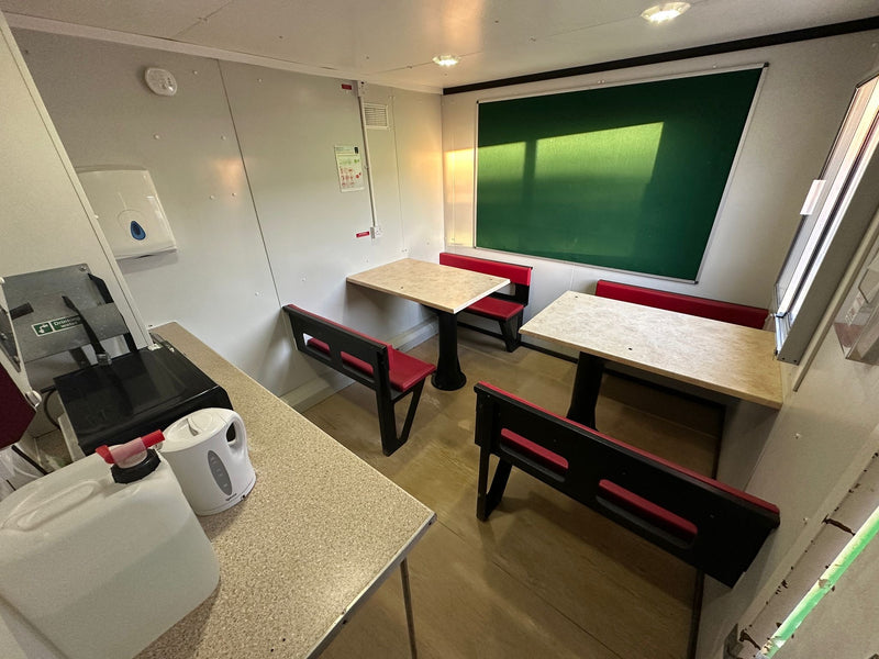 25x9ft | Static Welfare Unit | Office, Toilet, Canteen, Drying Room & Generator 6KVA | Welfare | Anti-Vandal | Building Site Accommodation | Portable Anti-Vandal | Reduced | No 1647