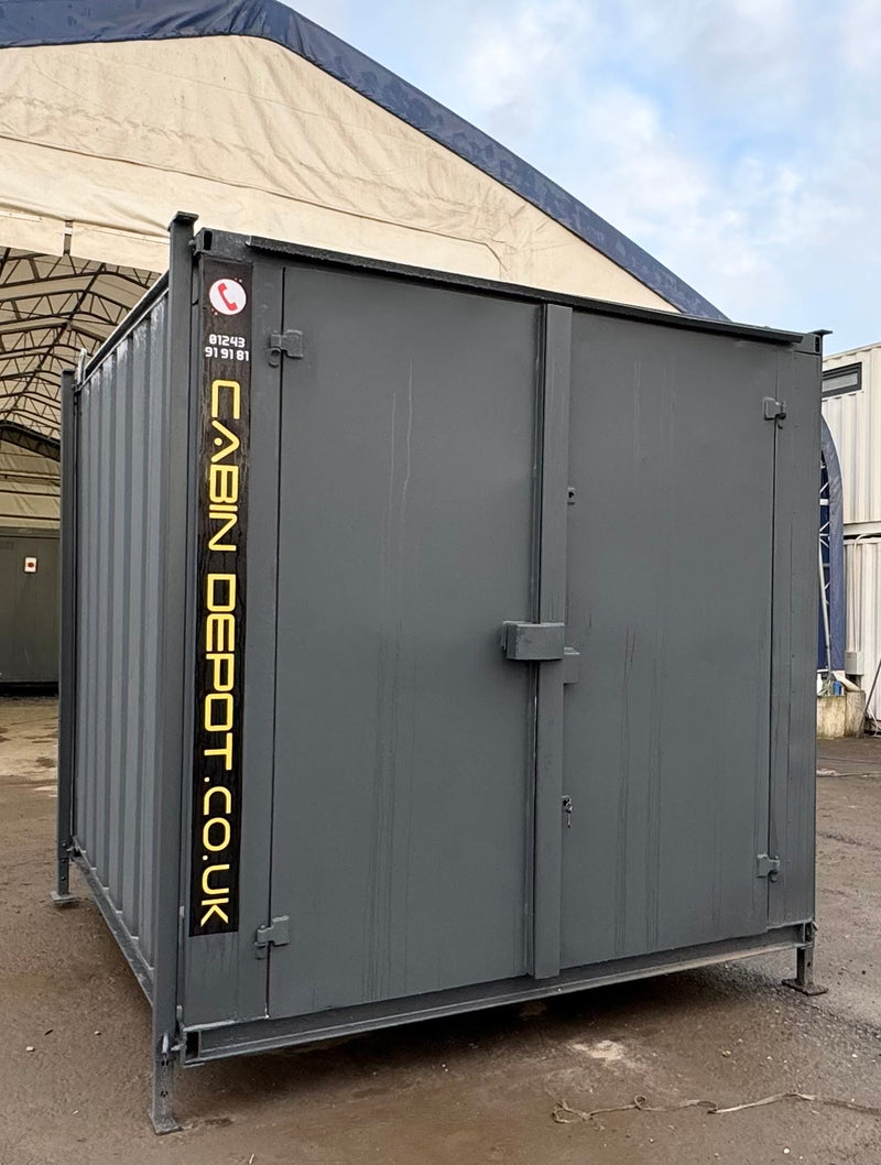 10x8 ft | Steel Store | Storage Container | Anti Vandal Store | No 1106