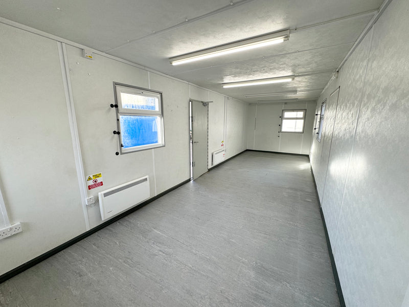 32x10ft | Open Plan Canteen / Office | Portable Anti-Vandal Building | Site Accommodation | Reduced | No 1373