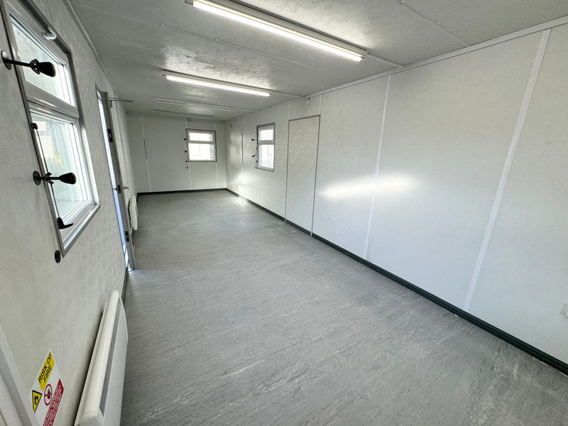 32x10ft | Open Plan Canteen / Office | Portable Anti-Vandal Building | Site Accommodation | Reduced | No 1373