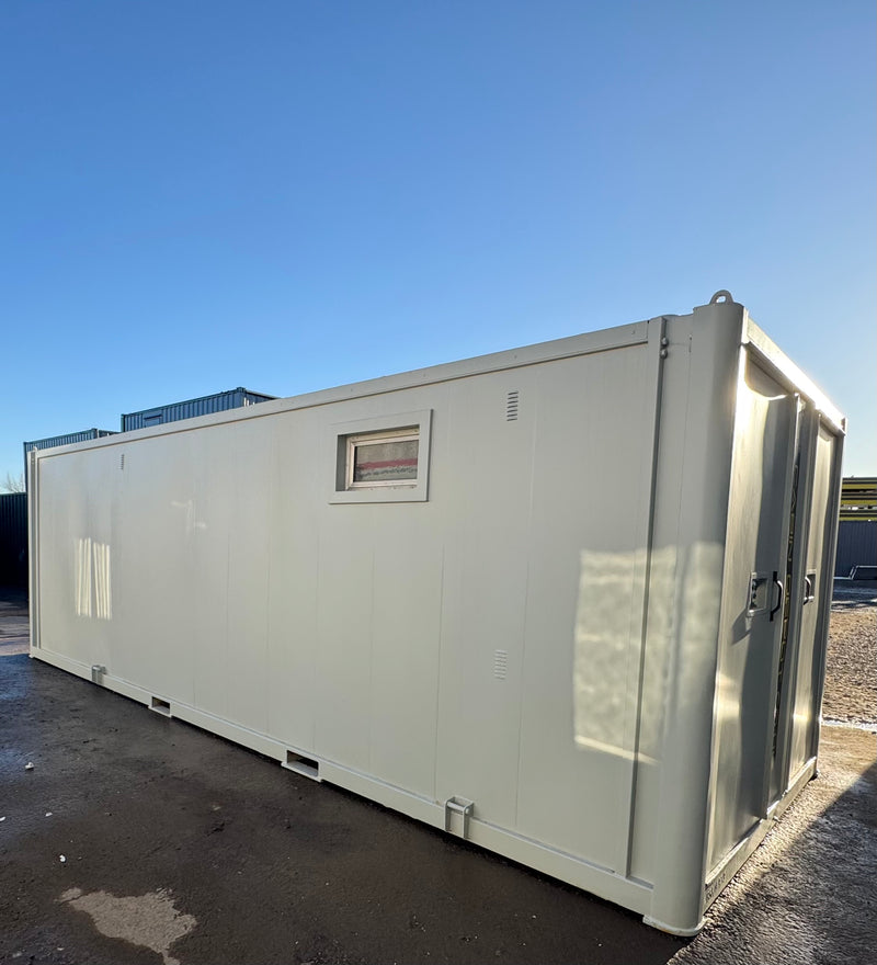 25x9ft | Static Welfare Unit | Office, Toilet, Canteen, Drying Room & Generator 6KVA | Welfare | Anti-Vandal | No 1230