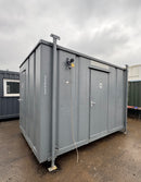 12 x 9 ft | 2+1 Toilet Block | Building Site Accommodation | Portable Anti-Vandal Cabin | Reduced | No 1038