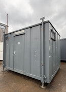 12 x 9 ft | 2+1 Toilet Block | Building Site Accommodation | Portable Anti-Vandal Cabin | Reduced | No 1038