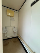 12 x 9 ft | 2+1 Toilet Block | Building Site Accommodation | Portable Anti-Vandal Cabin | Reduced | No 1038