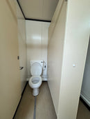 12 x 9 ft | 2+1 Toilet Block | Building Site Accommodation | Portable Anti-Vandal Cabin | Reduced | No 1038