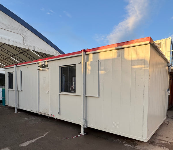 32x10ft | Open Plan Canteen / Office | Portable Anti-Vandal Building | Site Accommodation | Reduced |No 1375