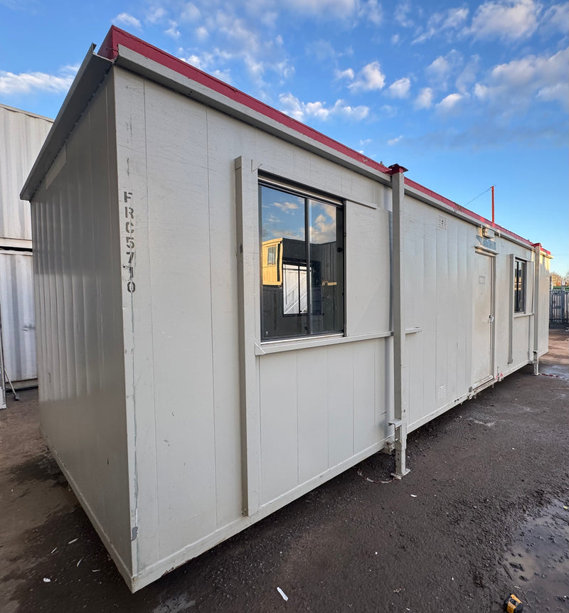 32x10ft | Open Plan Canteen / Office | Portable Anti-Vandal Building | Site Accommodation | Reduced |No 1375