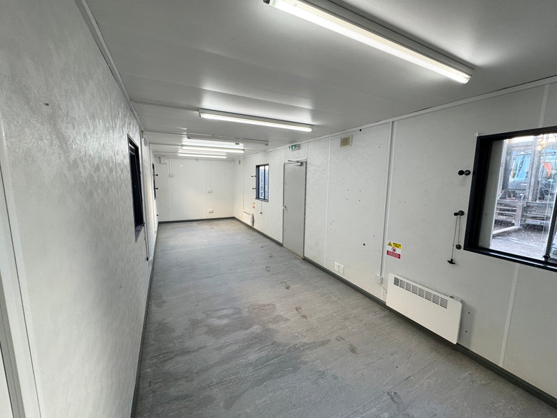 32x10ft | Open Plan Canteen / Office | Portable Anti-Vandal Building | Site Accommodation | Reduced |No 1375