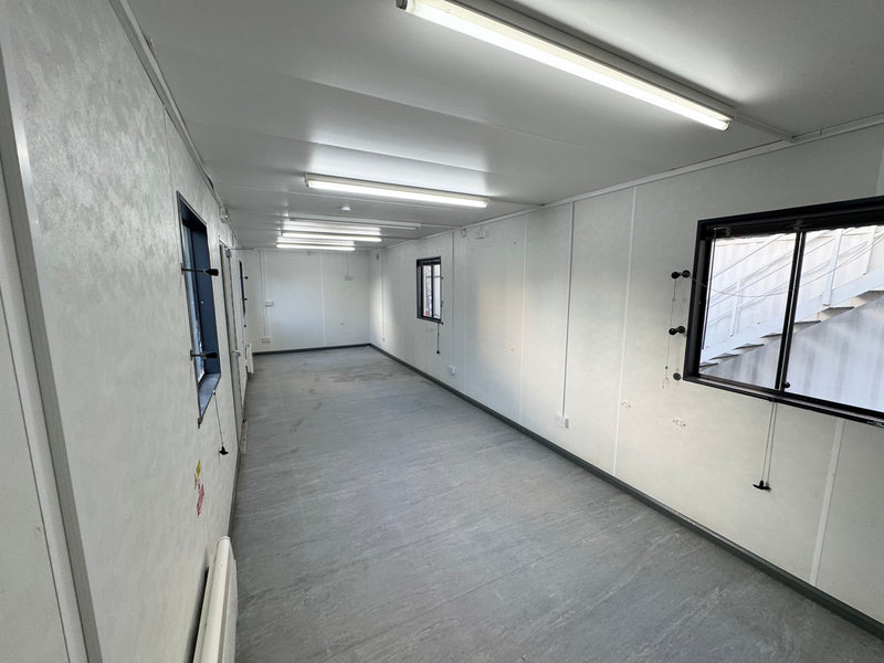 32x10ft | Open Plan Canteen / Office | Portable Anti-Vandal Building | Site Accommodation | Reduced |No 1375