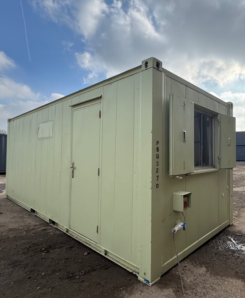 21x8ft | Canteen / Office | Portable Building | Anti-Vandal | Site Accommodation | Reduced | No 1404