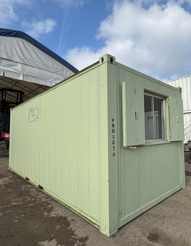 21x8ft | Canteen / Office | Portable Building | Anti-Vandal | Site Accommodation | Reduced | No 1404