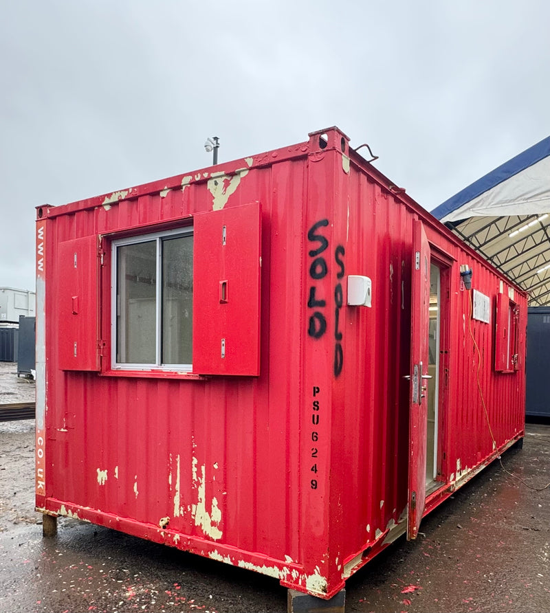 24x9ft | Office/Canteen | Portable Building | Anti-Vandal | Site Accommodation | Reduced | No 1310