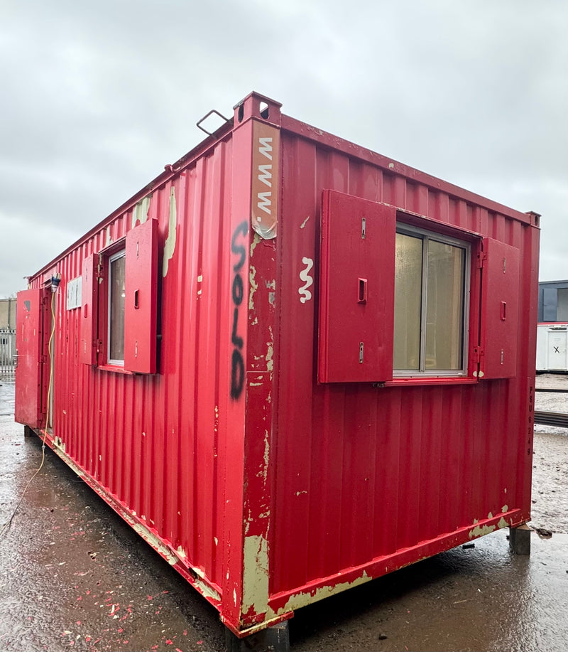 24x9ft | Office/Canteen | Portable Building | Anti-Vandal | Site Accommodation | Reduced | No 1310