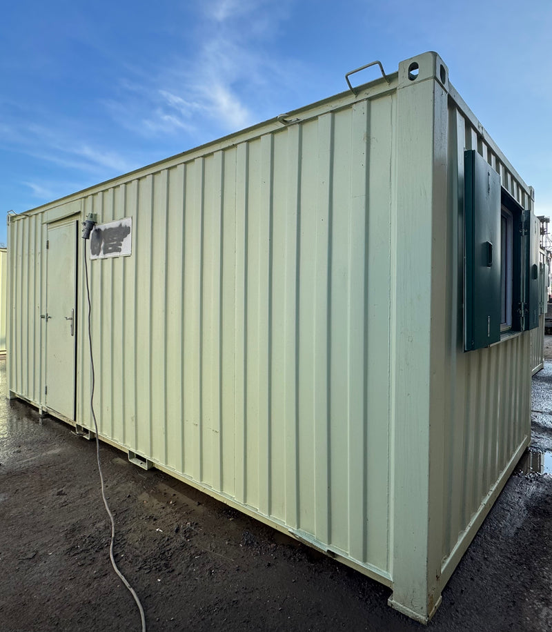 21x8ft | Canteen / Office | Portable Building | Anti-Vandal | 2 ROOMS | Site Accommodation | Reduced | No 1406