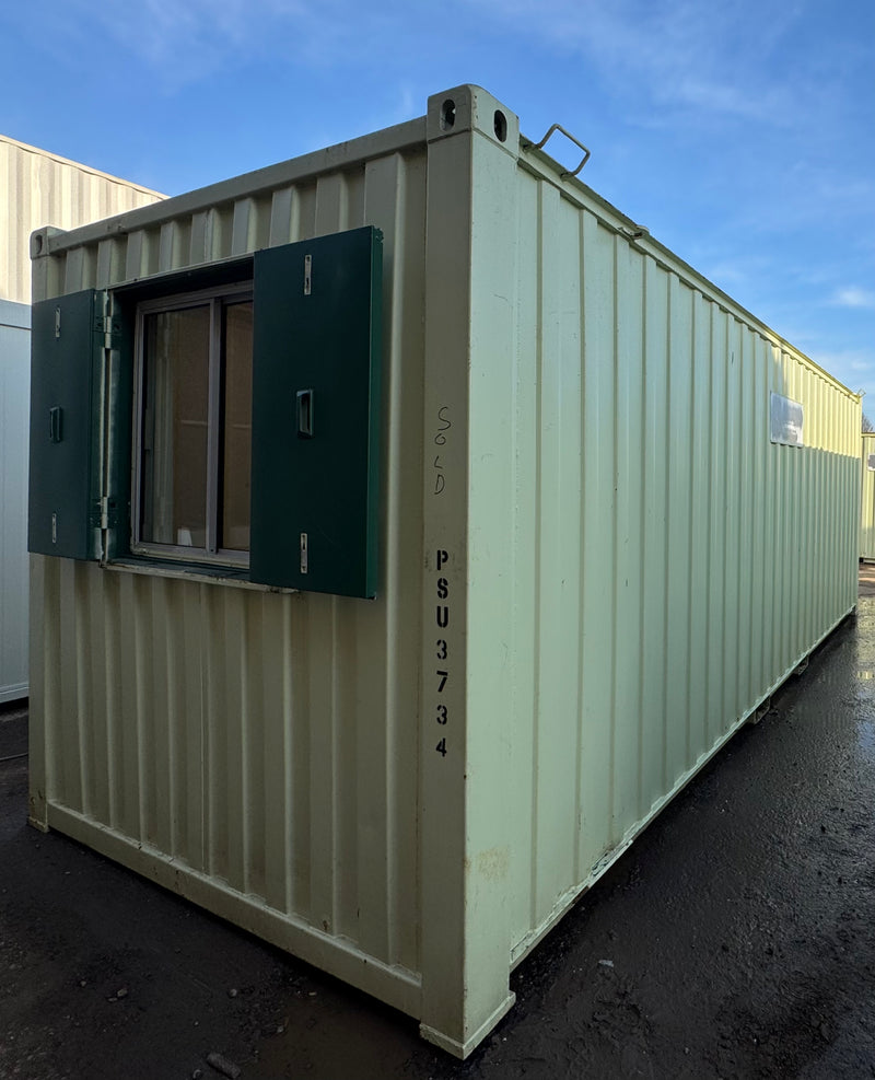 21x8ft | Canteen / Office | Portable Building | Anti-Vandal | 2 ROOMS | Site Accommodation | Reduced | No 1406