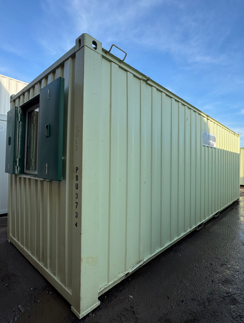 21x8ft | Canteen / Office | Portable Building | Anti-Vandal | 2 ROOMS | Site Accommodation | Reduced | No 1406