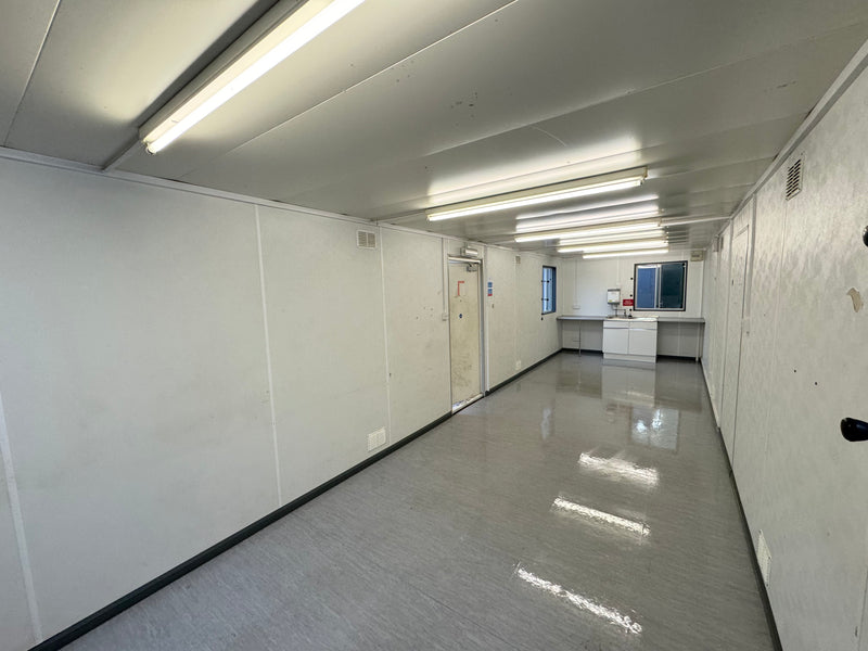 32ft | Open Plan Canteen / Office | Portable Anti-Vandal Building |Site Accommodation | Reduced | No 1192