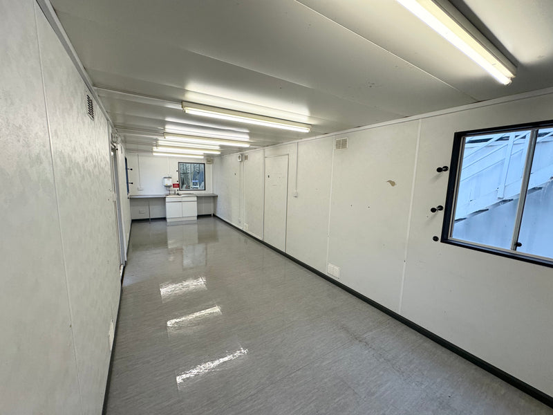 32ft | Open Plan Canteen / Office | Portable Anti-Vandal Building |Site Accommodation | Reduced | No 1192