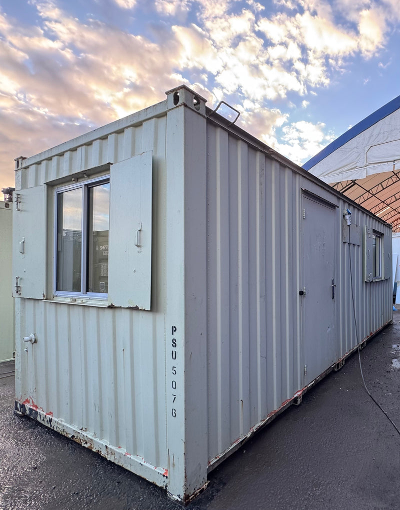 21x8ft | Canteen / Office | Portable Building | Anti-Vandal | Site Accommodation | Reduced | No 1403