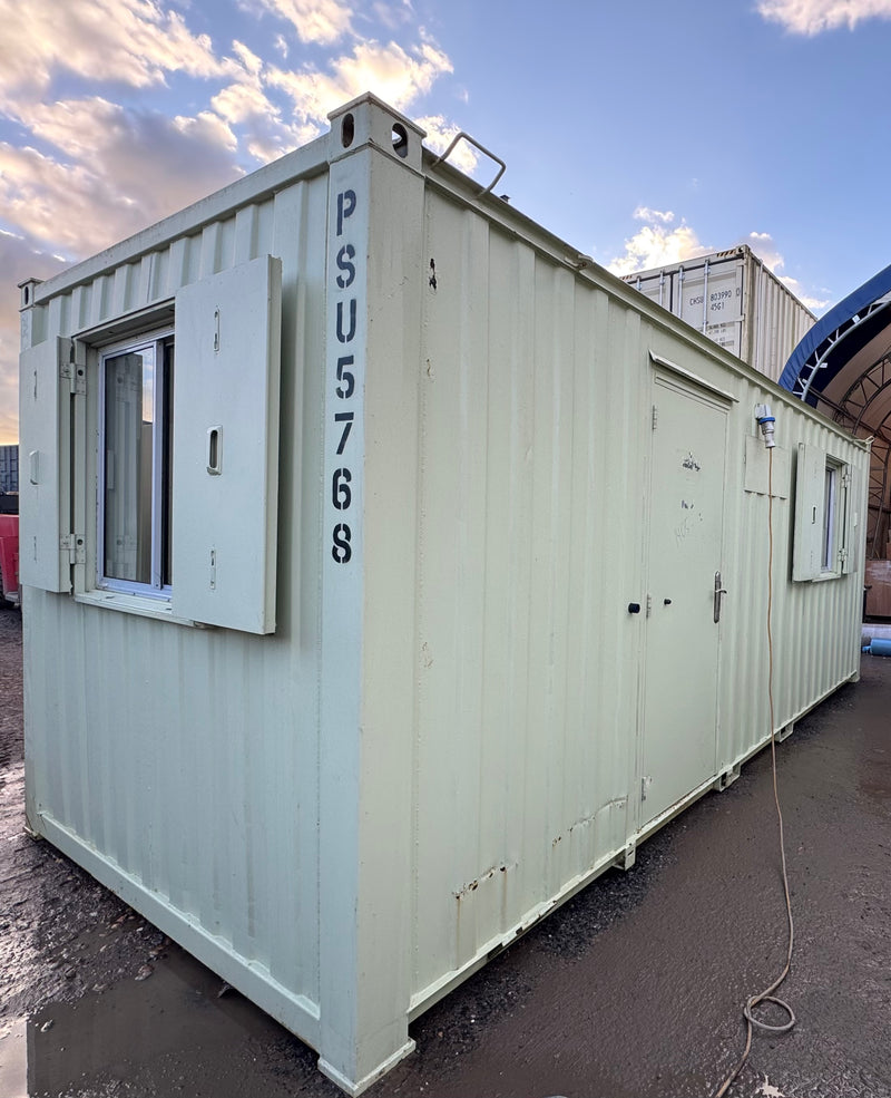 21x8ft | Canteen / Office | Portable Building | Anti-Vandal | Site Accommodation | Reduced | No 1405