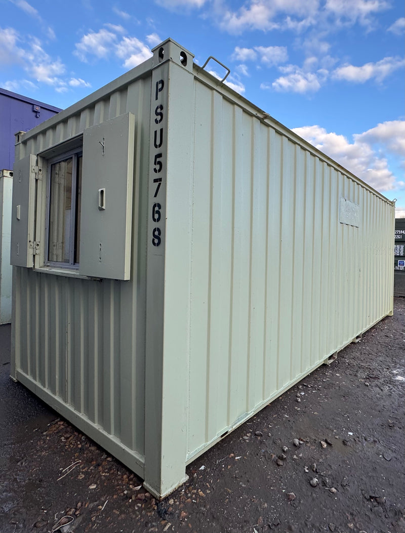 21x8ft | Canteen / Office | Portable Building | Anti-Vandal | Site Accommodation | Reduced | No 1405