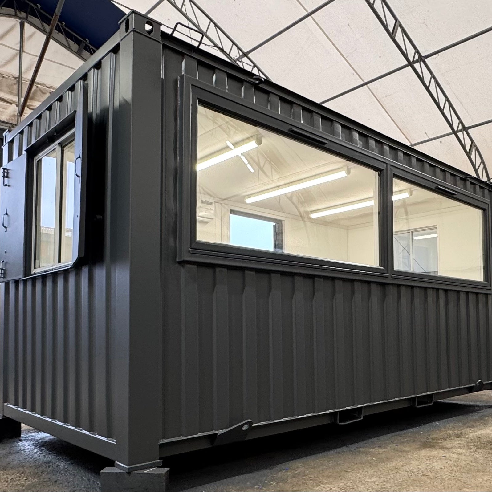 16 x8ft | CUSTOM Cabin | Office | Picture Windows | Portable Building | No 1379