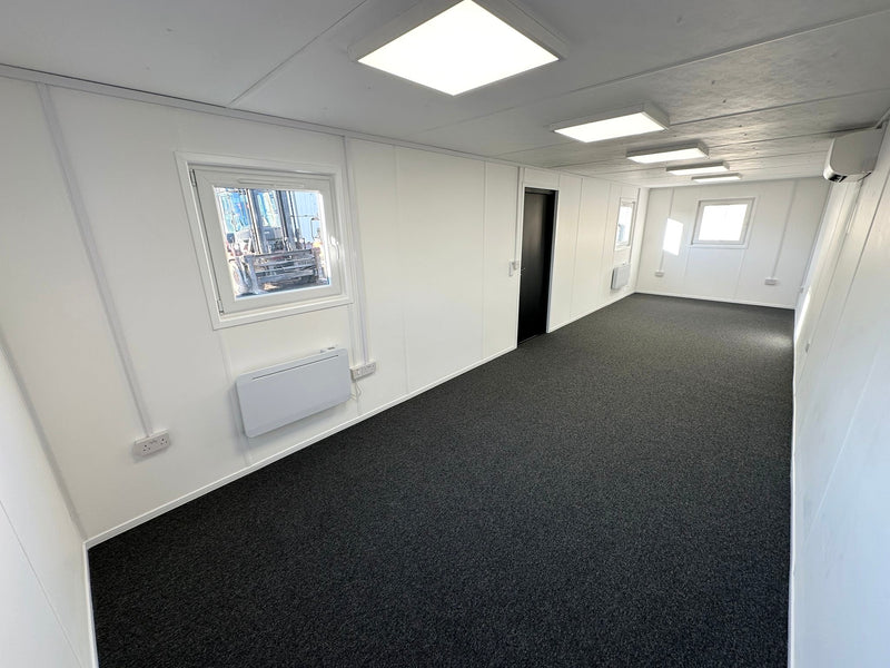 32x10ft Cabin | Open Plan Canteen / Office | CUSTOM | Portable Building | No 1593