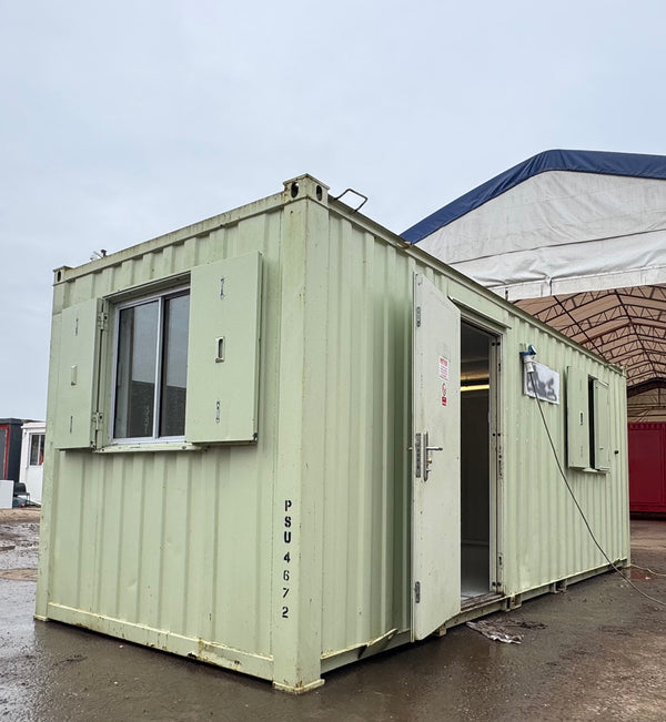 21x8ft | Canteen / Office | Portable Building | Anti-Vandal | Site Accommodation | Reduced | No 1408