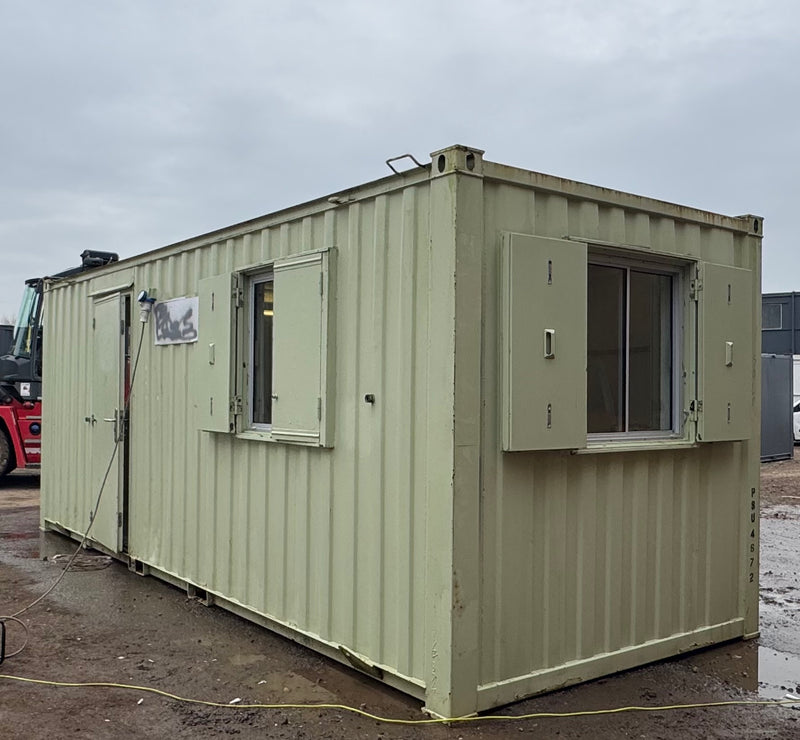 21x8ft | Canteen / Office | Portable Building | Anti-Vandal | Site Accommodation | Reduced | No 1408