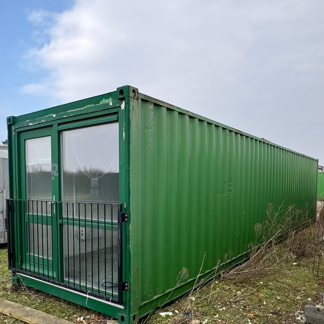 Converted Shipping Container 40 Ft | Container Office with WC & Shower Room | Reduced | No D4