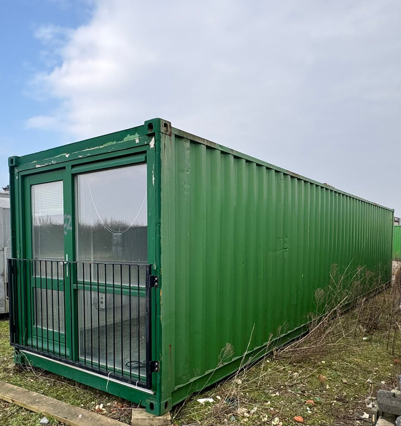 Converted Shipping Container 40 Ft | Container Office with WC & Shower Room | Reduced | No D4